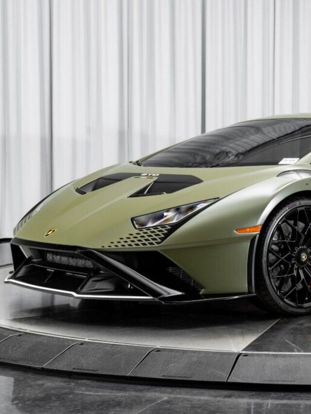 Lamborghini Huracan STO is to make anyone green with envy