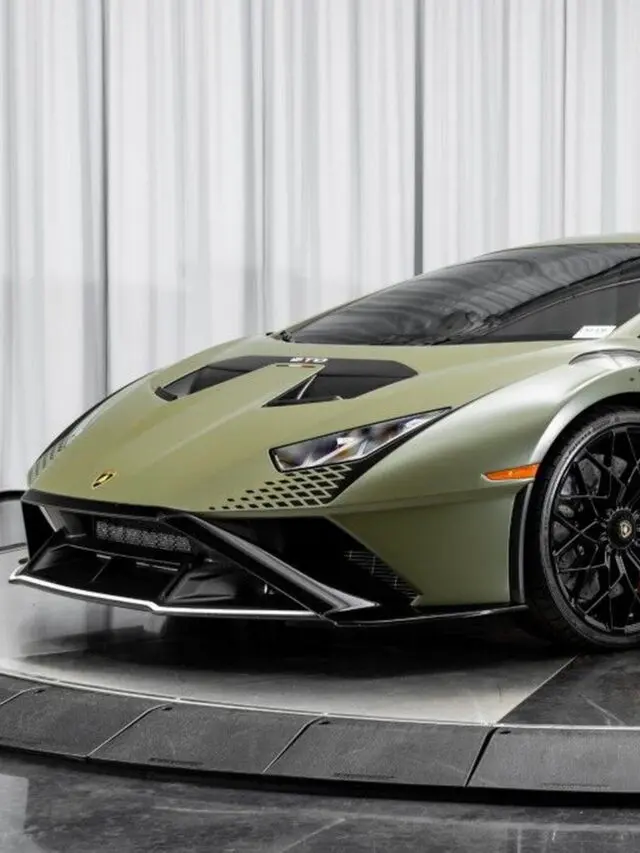 Lamborghini Huracan STO é de deixar qualquer um verde de inveja