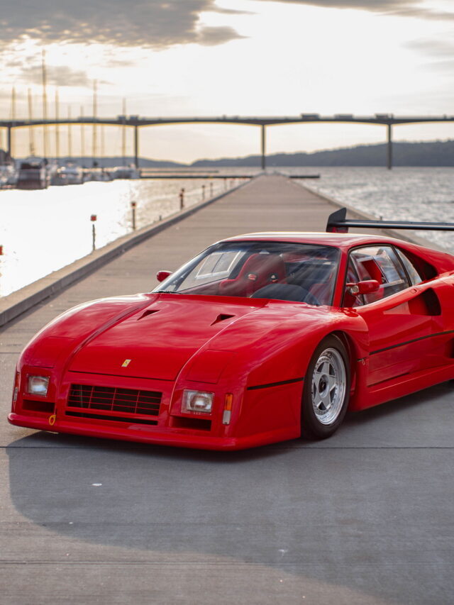 One of the rarest Ferraris 288 GTO Evoluzione, is for sale