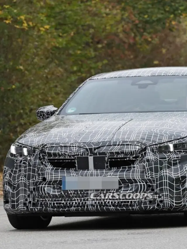 BMW M5 2024: See the bodywork of the hybrid