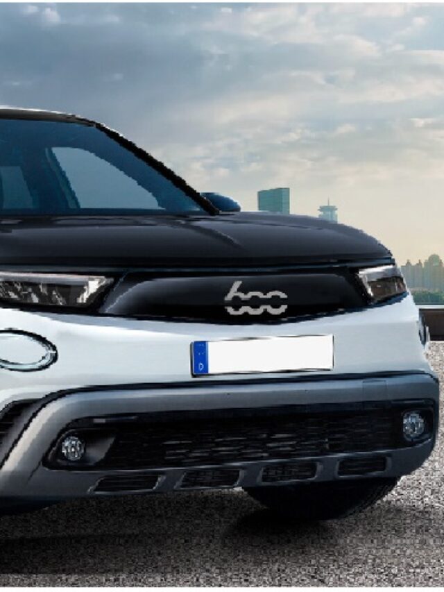 CGI Fiat 600 roba el estilo del Jeep Avenger EV