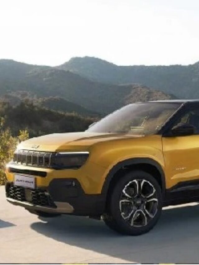 Jeep Avenger 2023: Sehen Sie sich die Details zum Elektro-SUV an