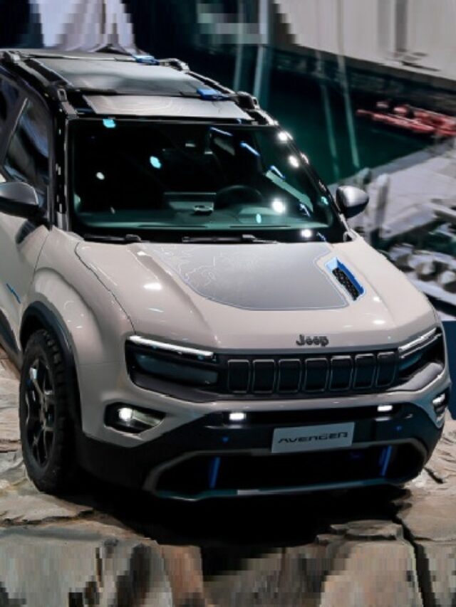 Jeep Avenger 4xe Concept: the electric 4×4 version revealed