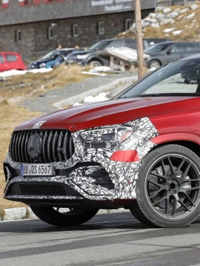 Nuevo Mercedes GLE 2023 visto en forma AMG 53